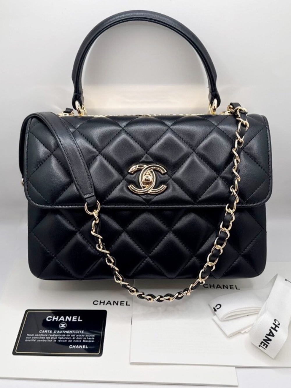 Authentic Chanel trendy bag
